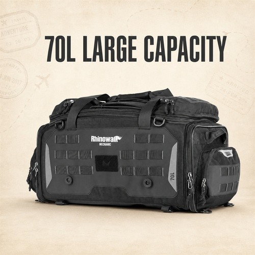 Rhinowalk motorcycle rear bag - motorcycle,